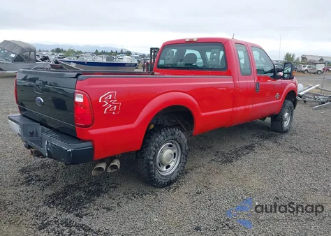 2015 Ford F-250 Xl из США, поврежденный, VIN 1FT7X2BT0FEA24078
